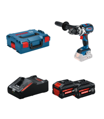 Perceuse-visseuse à percussion GSB 18V-110 C + 2 Batteries EXPERT 8 Ah + 1 Chargeur EXAL18V-160 BOSCH