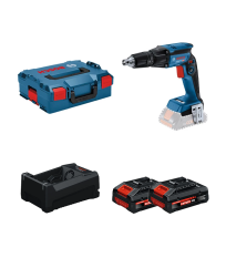 Visseuse placo GTB 18V-45 + 2 Batteries EXPERT 4 Ah + 1 Chargeur GAL 12V/18V-80 BOSCH