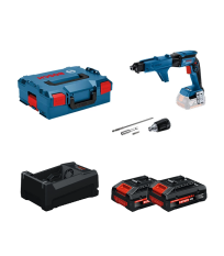 Visseuse placo GTB 18V-45 + chargeur GMA 55 + 2 Batteries EXPERT 4 Ah + 1 Chargeur GAL 12V/18V-80 BOSCH