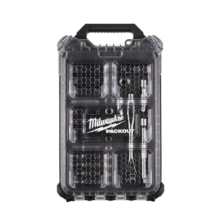 Coffret de 32 pièces clés et douilles à cliquet 3/8" PACKOUT MILWAUKEE