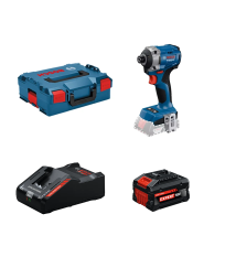 Visseuse à chocs GDR 18V-215 + 1 Batterie EXPERT 8 Ah + 1 Chargeur EXAL18V-160 BOSCH