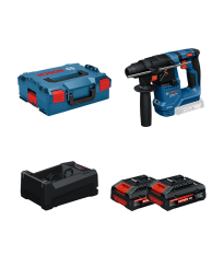 Perforateur SDS Plus GBH 18V-18 + 2 Batteries EXPERT 4 Ah + 1 Chargeur GAL 12V/18V-80 BOSCH