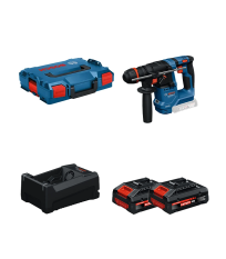 Perforateur ONECHUCK SDS Plus GBH 18V-18 X + 2 Batteries EXPERT 4 Ah + 1 Chargeur GAL 12V/18V-80 BOSCH