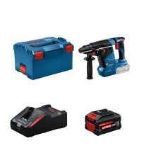 Perforateur 18V SDS Plus GBH 18V-24 C + 1 Batterie EXPERT 8 Ah + 1 Chargeur EXAL18V-160 BOSCH