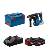 Perforateur 18V SDS Plus GBH 18V-24 C + 2 Batteries EXPERT 8 Ah + 1 Chargeur EXAL18V-160 BOSCH