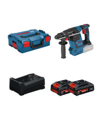 Perforateur SDS-Plus GBH 18V-26 + 2 Batteries EXPERT 4 Ah + 1 Chargeur GAL 12V/18V-80 BOSCH
