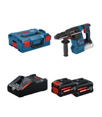 Perforateur GBH 18V-26 F + 2 Batteries EXPERT 8 Ah + 1 Chargeur EXAL18V-160 BOSCH
