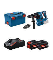 Perforateur GBH 18V-28 CF + 2 Batteries EXPERT 8 Ah + 1 Chargeur EXAL18V-160 BOSCH