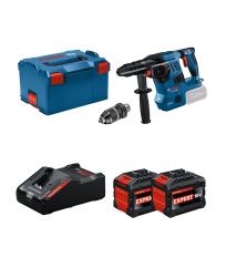 Perforateur GBH 18V-28 CF + 2 Batteries EXPERT 15 Ah + 1 Chargeur EXAL18V-160 BOSCH