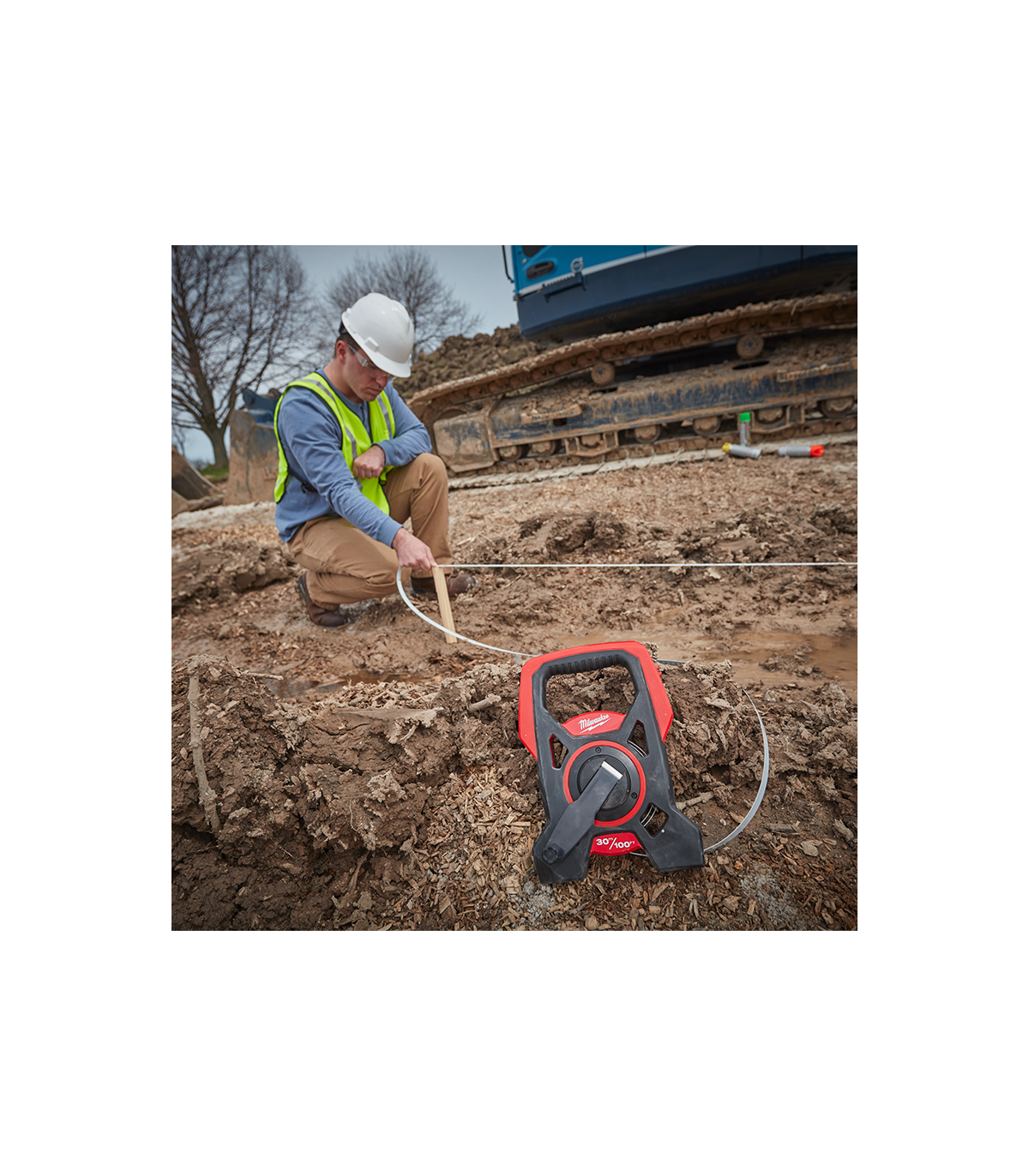 Mesure longue boitier ouvert 30m MILWAUKEE