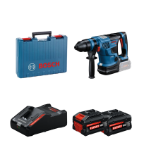 Perforateur GBH 18V-34 CF + 2 Batteries EXPERT 8 Ah + 1 Chargeur EXAL18V-160 BOSCH