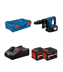 Perforateur SDS Max GSH 18V-5 + 2 Batteries EXPERT 15 Ah + 1 Chargeur EXAL18V-160 BOSCH