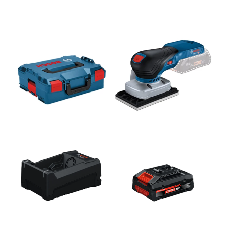 Ponceuse vibrante GSS 18V-13 + 1 Batterie EXPERT 4 Ah + 1 Chargeur GAL 12V/18V-80 BOSCH