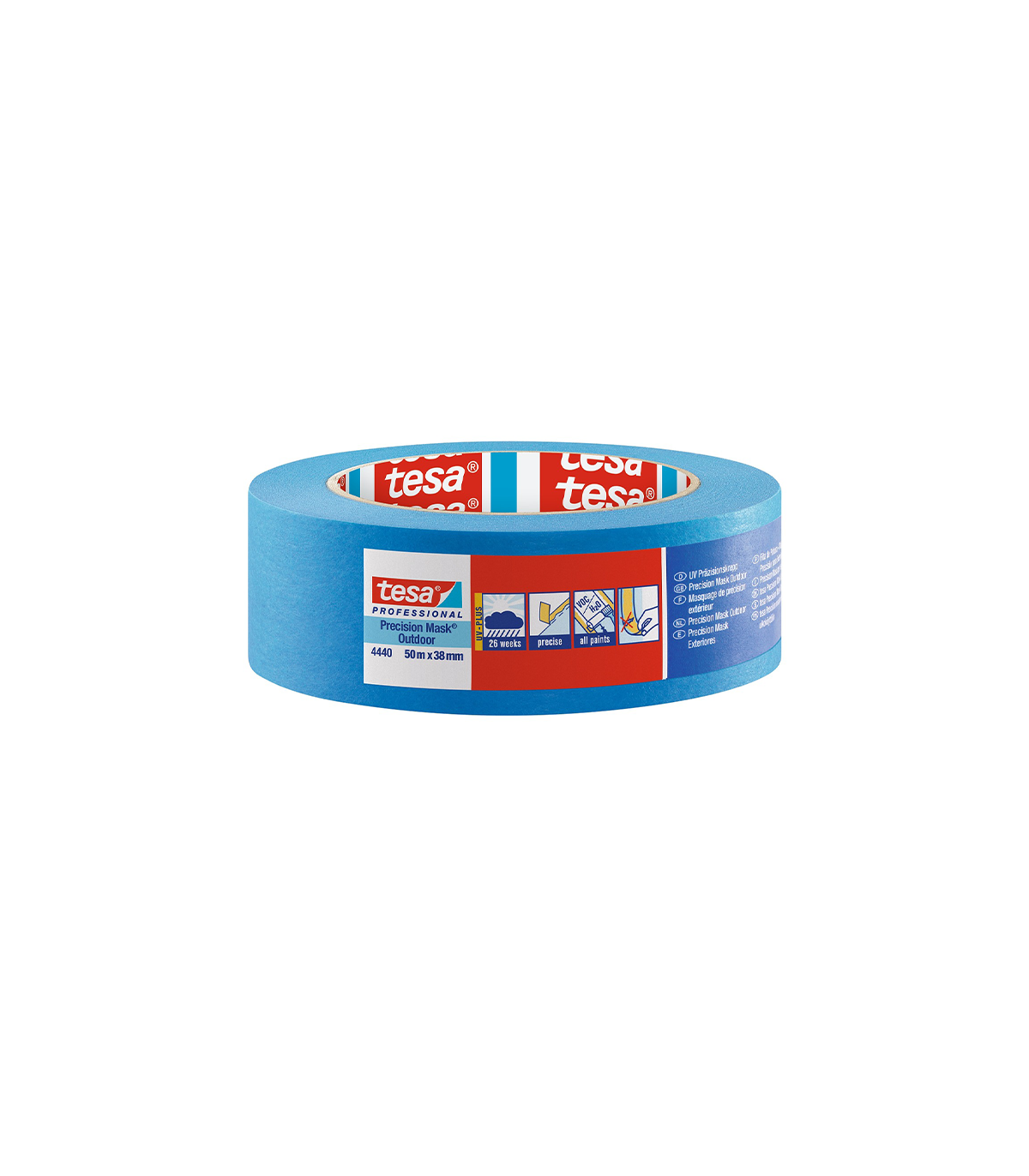 Masquage de précision extérieur "4440" bleu 50M x 38MM TESA