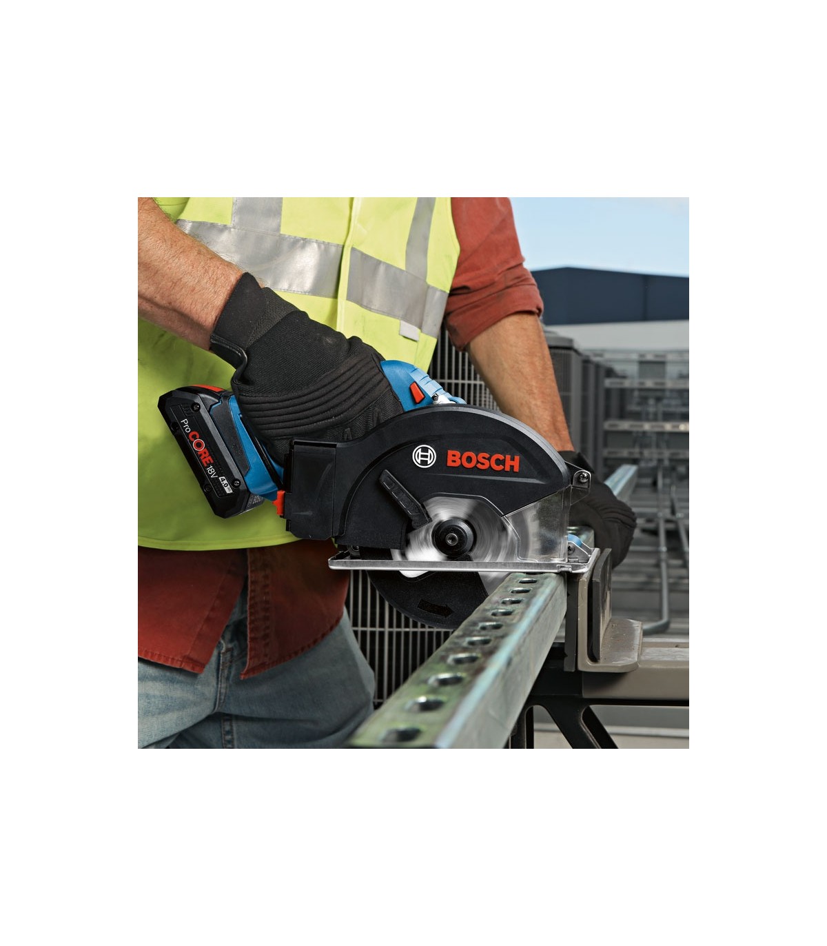Scie circulaire GKM 18V-50 BOSCH
