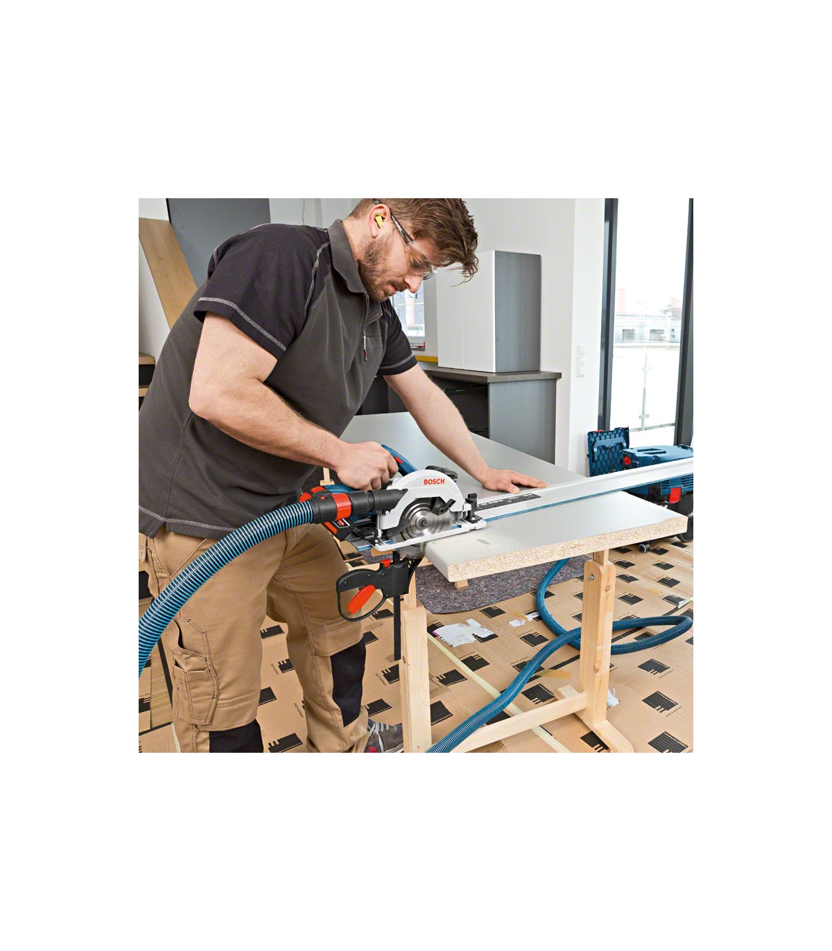 Scie circulaire Ø165 mm GKS 18V-57G BOSCH