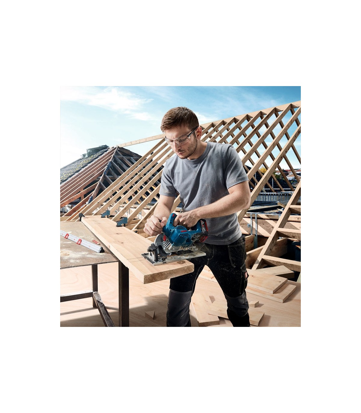 Scie circulaire GKS 18V-57 2 BOSCH