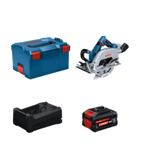 Scie circulaire Ø190 mm GKS 18V-70 L + 1 Batterie EXPERT 5,5 Ah + 1 Chargeur GAL 12V/18V-80 BOSCH