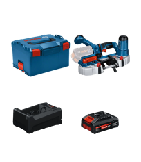 Scie à ruban GCB 18V-63 + 1 Batterie EXPERT 4 Ah + 1 Chargeur GAL 12V/18V-80 BOSCH