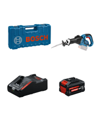 Scie sabre GSA 18V-32 + 1 Batterie EXPERT 8 Ah + 1 Chargeur EXAL18V-160 BOSCH