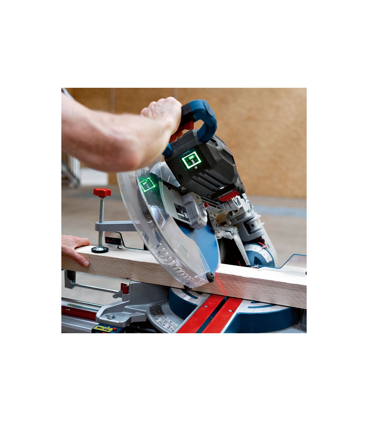 Scie à onglet radiale Ø305 mm GCM 18V-305 GDC BOSCH