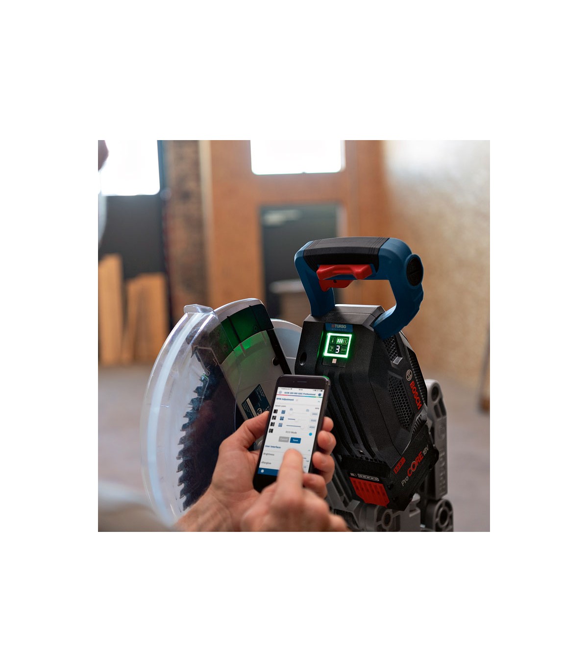 Scie à onglet radiale Ø305 mm GCM 18V-305 GDC BOSCH