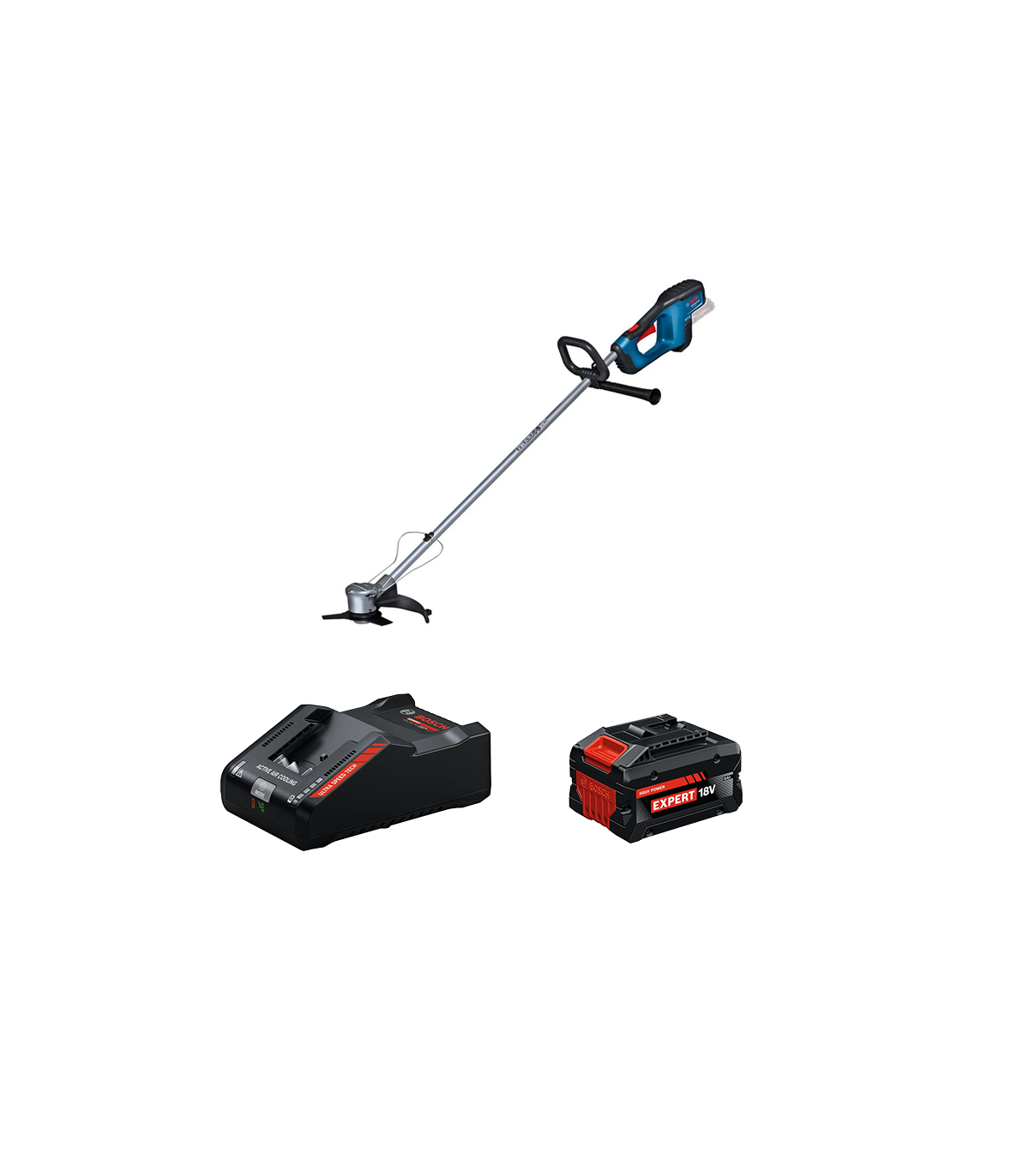 Débroussailleuse GFR 18V-23 + 1 Batterie EXPERT 8 Ah + 1 Chargeur EXAL18V-160 BOSCH