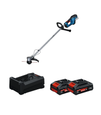 Coupe bordure GRT 18V-33 + 2 Batteries EXPERT 4 Ah + 1 Chargeur GAL 12V/18V-80 BOSCH
