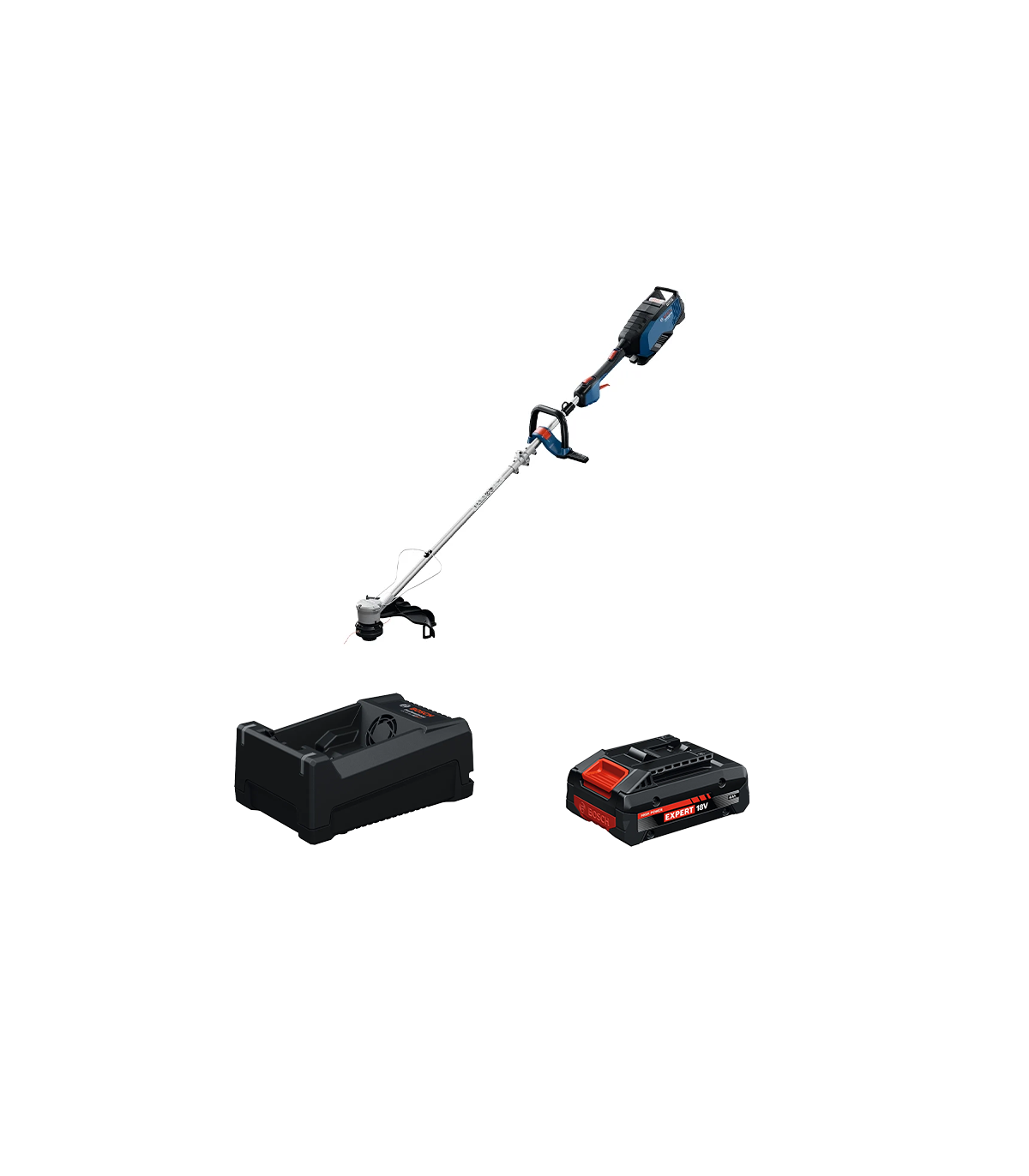 Coupe-bordures GRT 18V-40 + 1 Batterie EXPERT 4 Ah + 1 Chargeur GAL 12V/18V-80 BOSCH