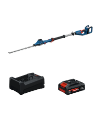 Taille haies sur perche GHE 18V-50 TP + 1 Batterie EXPERT 4 Ah + 1 Chargeur GAL 12V/18V-80 BOSCH