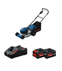 Tondeuse 2 x 18V GRA 18V2-46 SP + 2 Batteries EXPERT 8 Ah + 1 Chargeur EXAL18V-160 BOSCH
