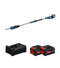 Elagueuse sur perche GKE 18V-25 TP + 2 Batteries EXPERT 5,5 Ah + 1 Chargeur GAL 12V/18V-80 BOSCH