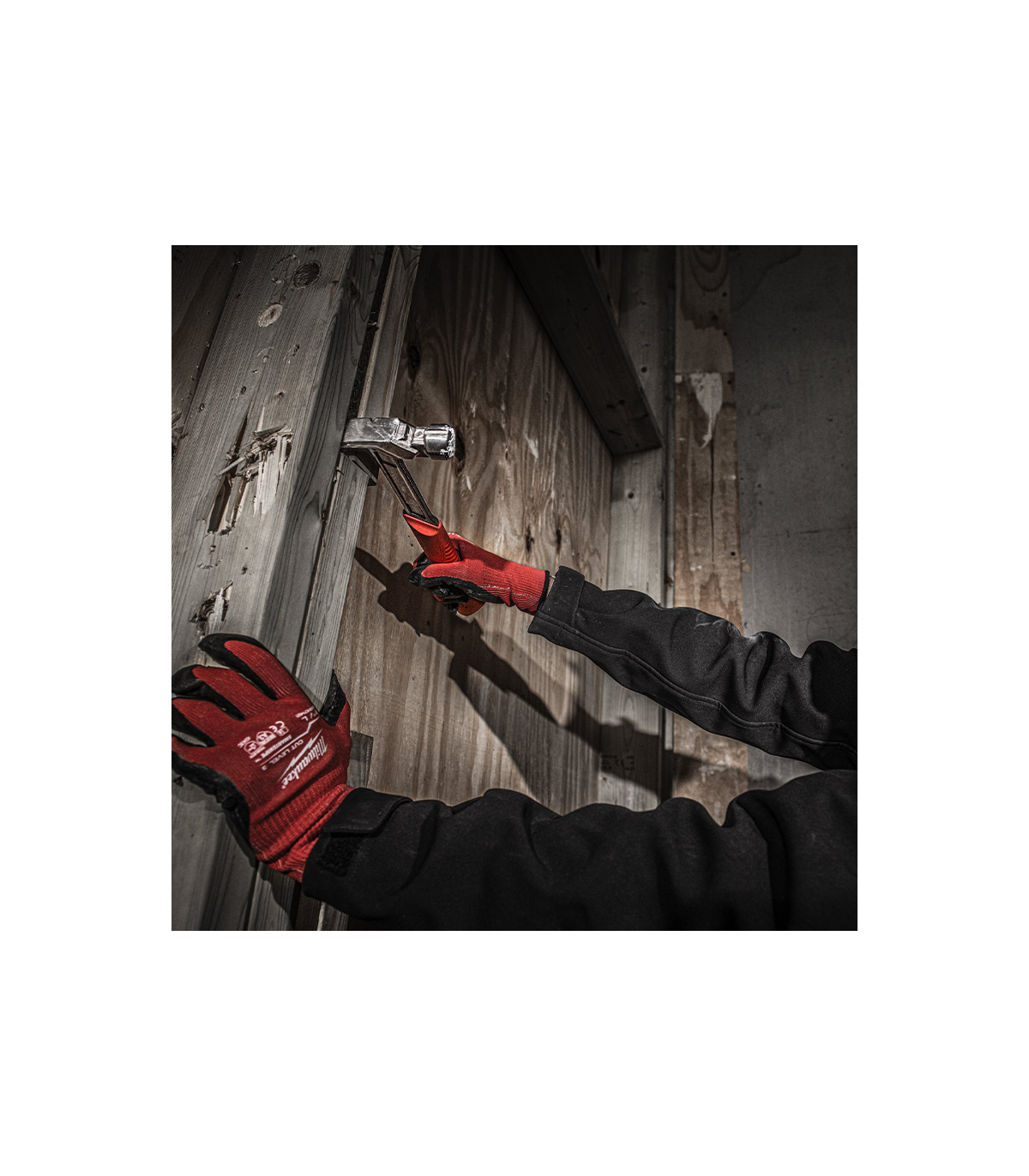 Marteau arrache-clous coude Shockshield 570g MILWAUKEE