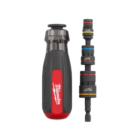 Tourne-ecrous multi-embouts 6 en 1 MILWAUKEE