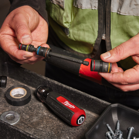 Tourne-ecrous multi-embouts 6 en 1 MILWAUKEE