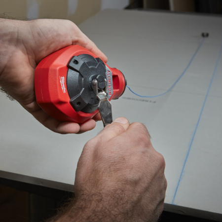 Cordeaux traceurs fin + recharge bleu MILWAUKEE