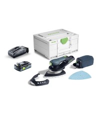 Ponceuse excentrique Delta DTSC 200-Basic + 1 batterie 18V 4 Ah + 1 chargeur TCL 6 FESTOOL