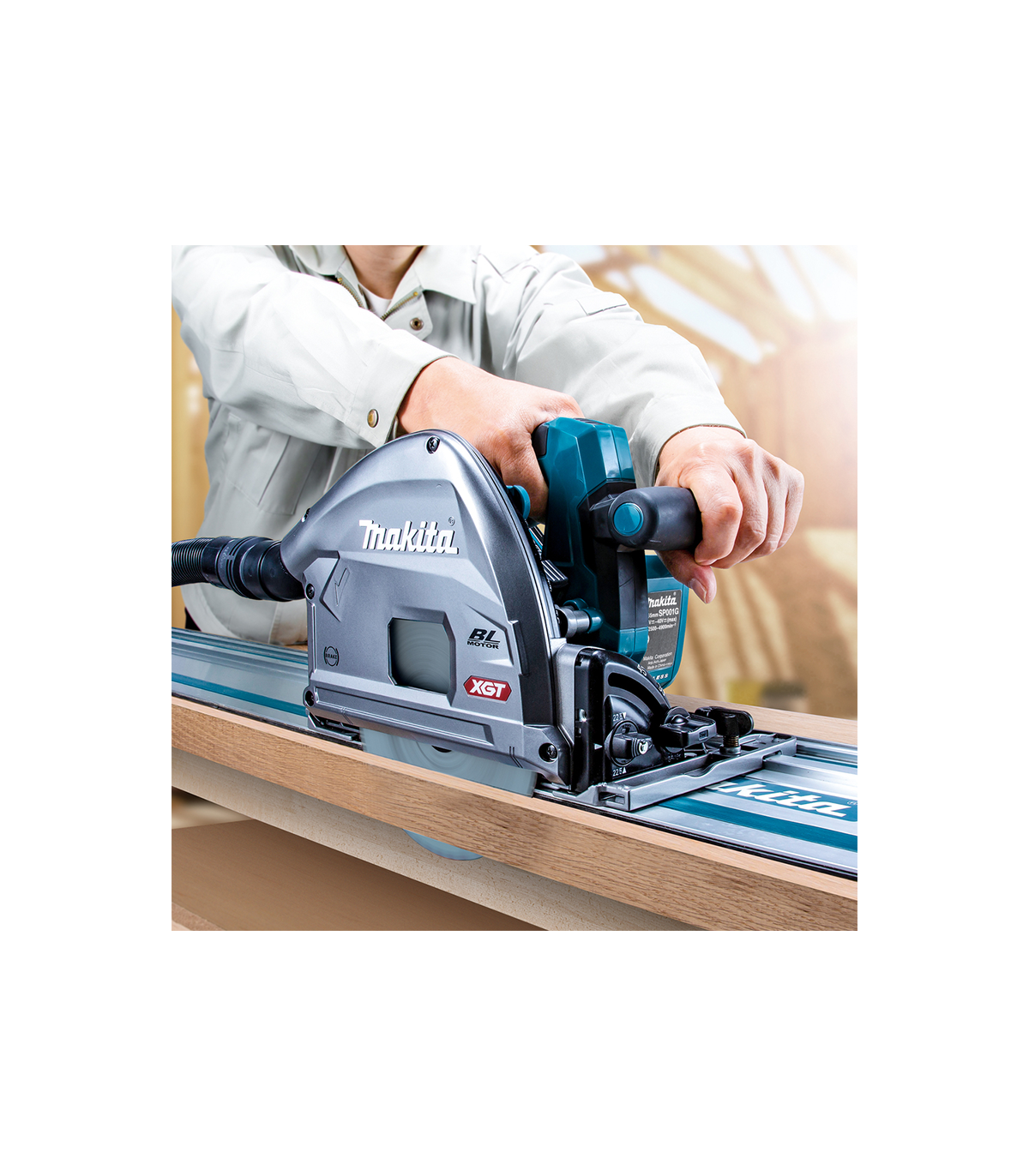 Scie plongeante 40V Ø165 mm SP001GZ01 MAKITA