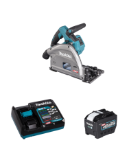 Scie plongeante 40V Ø165 mm SP001GZ01 + 1 batterie BL4080F 40V 8 Ah + chargeur rapide DC40RA MAKITA