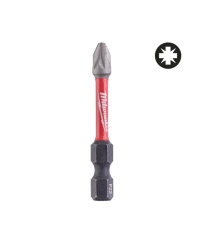 Lot de 10 embouts de vissage PZ2 Shockwave 50mm MILWAUKEE