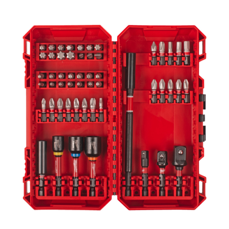 Coffret de 54 pièces embouts Shockwave MILWAUKEE