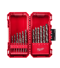 Set 19 forets à métaux HSS-G Thunderweb Ø1-10 mm MILWAUKEE