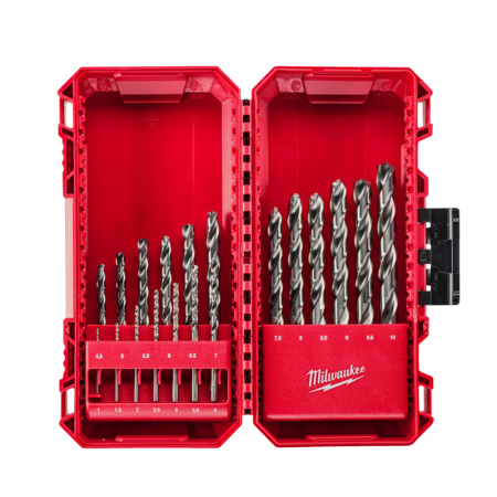 Set 19 forets à métaux HSS-G Thunderweb Ø1-10 mm MILWAUKEE
