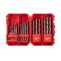 Set 25 forets à métaux HSS-G Thunderweb Ø1-13 mm MILWAUKEE