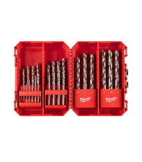 Set 25 forets à métaux HSS-G Thunderweb Ø1-13 mm MILWAUKEE