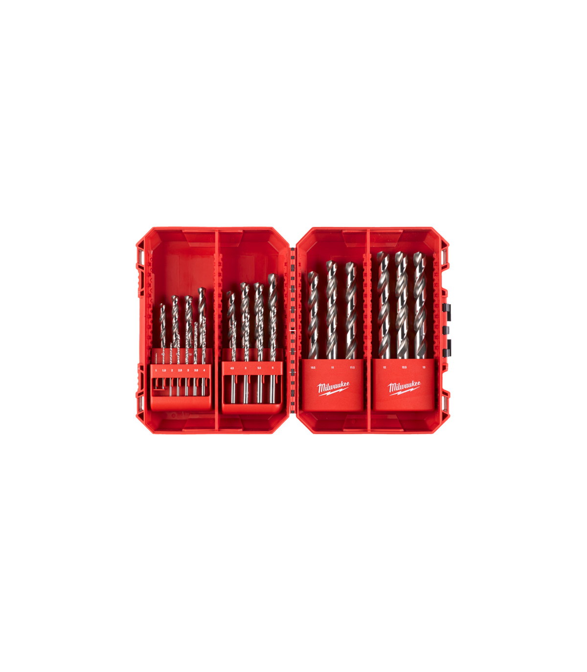 Set 25 forets à métaux HSS-G Thunderweb Ø1-13 mm MILWAUKEE