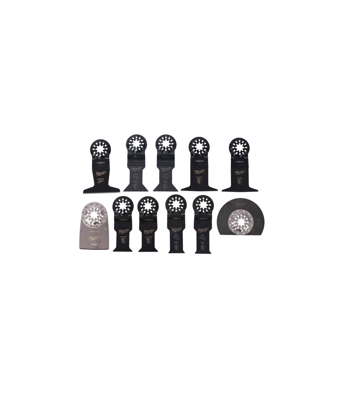 Set de 11 lames multi-tools MILWAUKEE