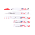 Set de 5 lames de scies sabres Sawzall MILWAUKEE