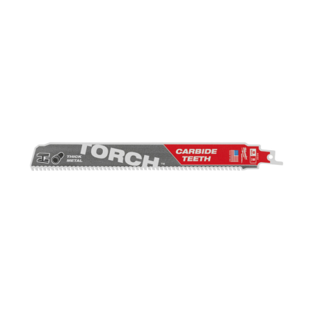 Lame de scie sabre TCT TORCH 7T Métal 230mm MILWAUKEE
