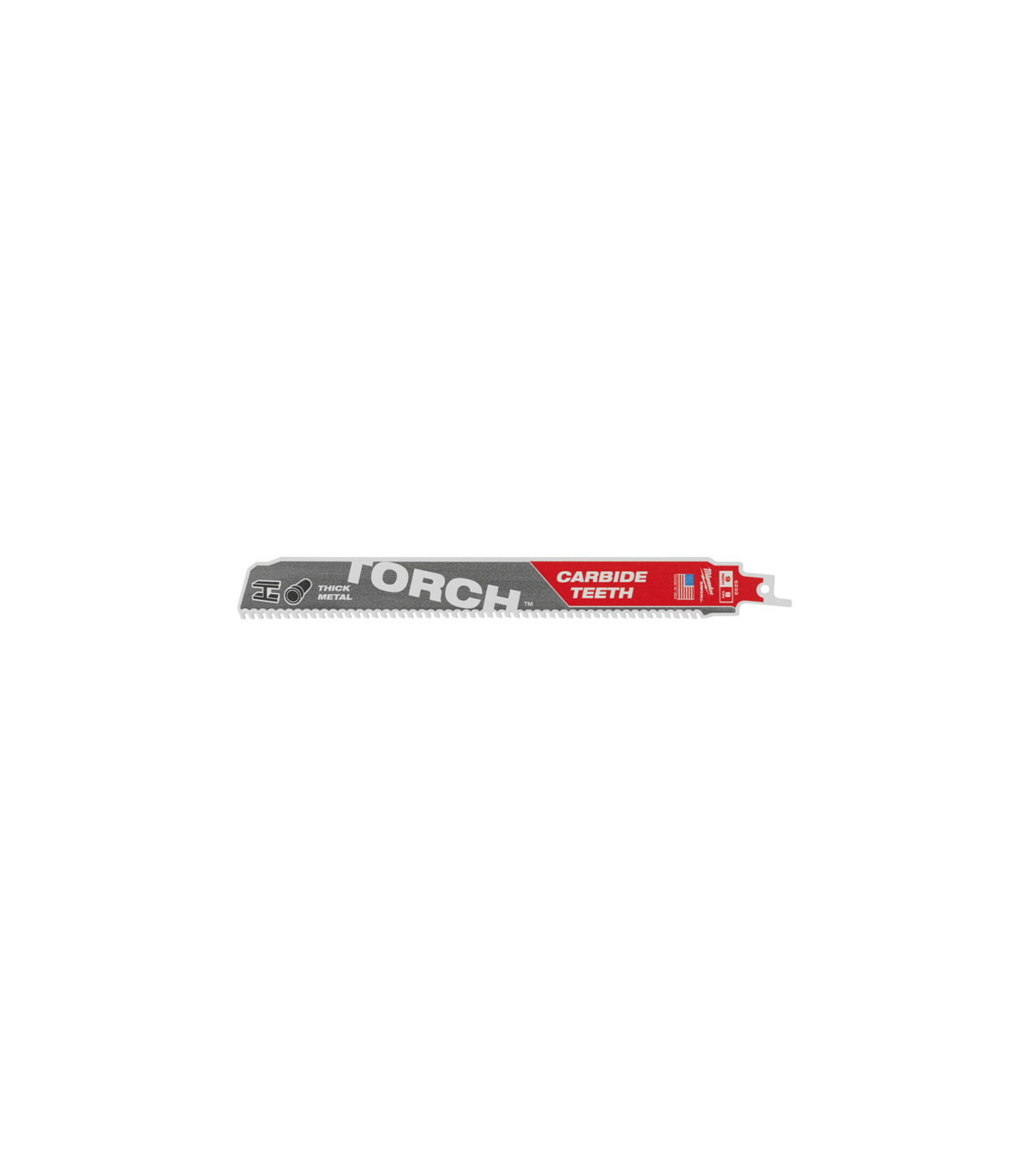 Lame de scie sabre TCT TORCH 7T Métal 230mm MILWAUKEE